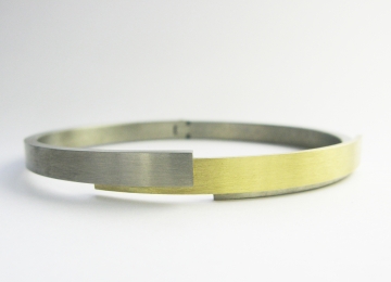 Titanium/geel gouden armband mr188.jpg
