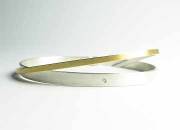 Zilver/geel gouden armband armband_manu_1.jpg